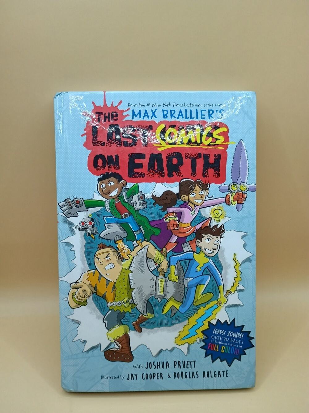 The Last Comics on Earth by Max Brallier, Hardcover